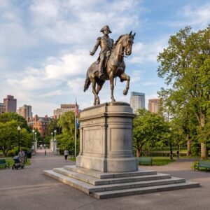 George Washington Statue, Boston Public Garden, Boston, Massachusetts