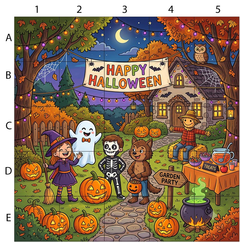 Halloween Spot the difference 2026 difference