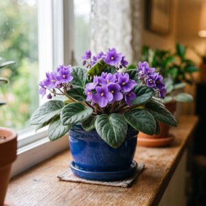 African Violet (Saintpaulia ionantha)