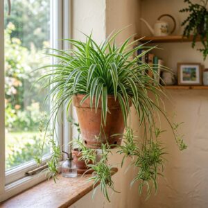 Spider Plant (Chlorophytum comosum)