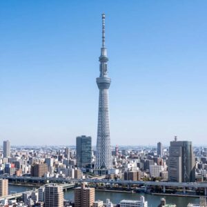 Tokyo Skytree broadcasting tower, Sumida City, Tokyo, Japan