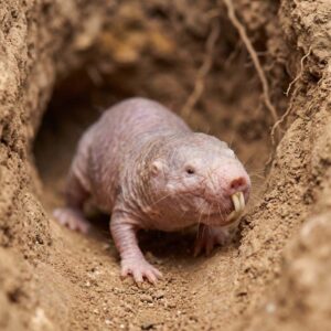 naked mole rat, also known as the sand puppy