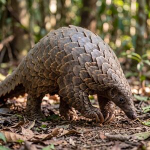 pangolin, also called a scaly anteater